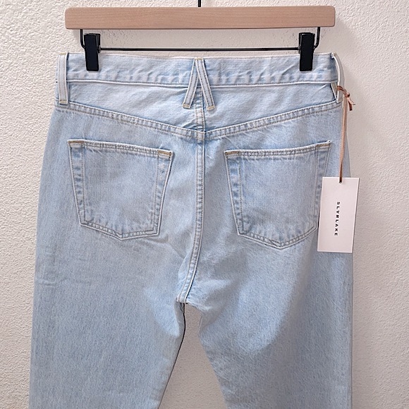 NWT SLVRLAKE Virginia Slim Jeans in Love Song - Picture 9 of 12